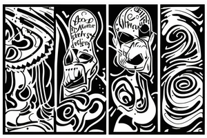 a lonely and helpless man who doesn't enjoy life at all tattoo idea