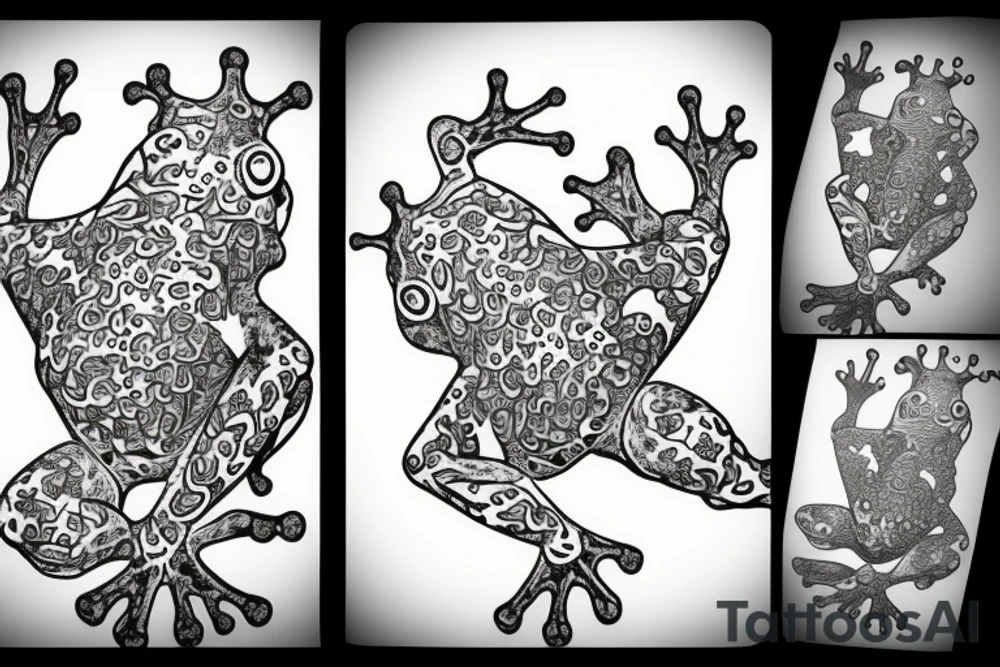 little frog tattoo idea
