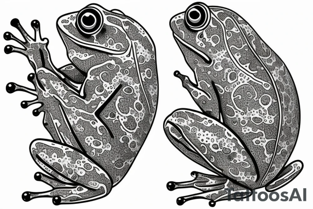little frog tattoo idea