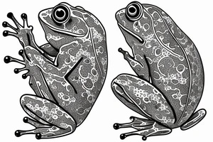 little frog tattoo idea