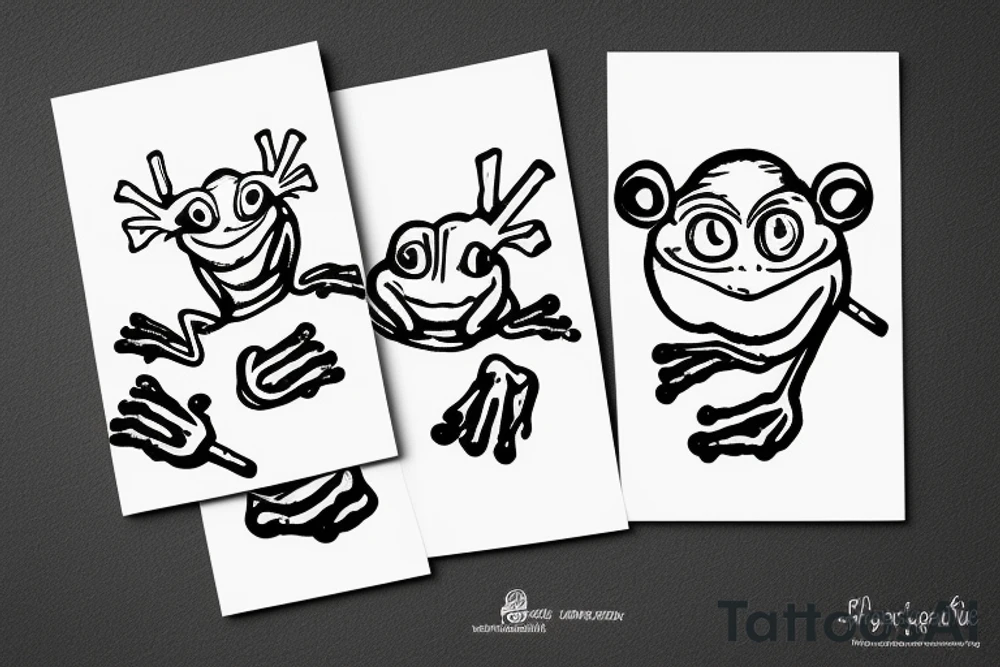 little sad frog smoking cigarette tattoo idea little sad frog smoking cigarette tattoo idea