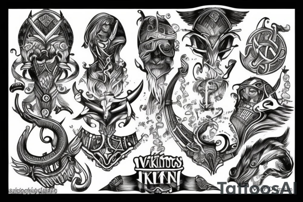 Vikings tattoo idea
