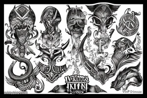 Vikings tattoo idea