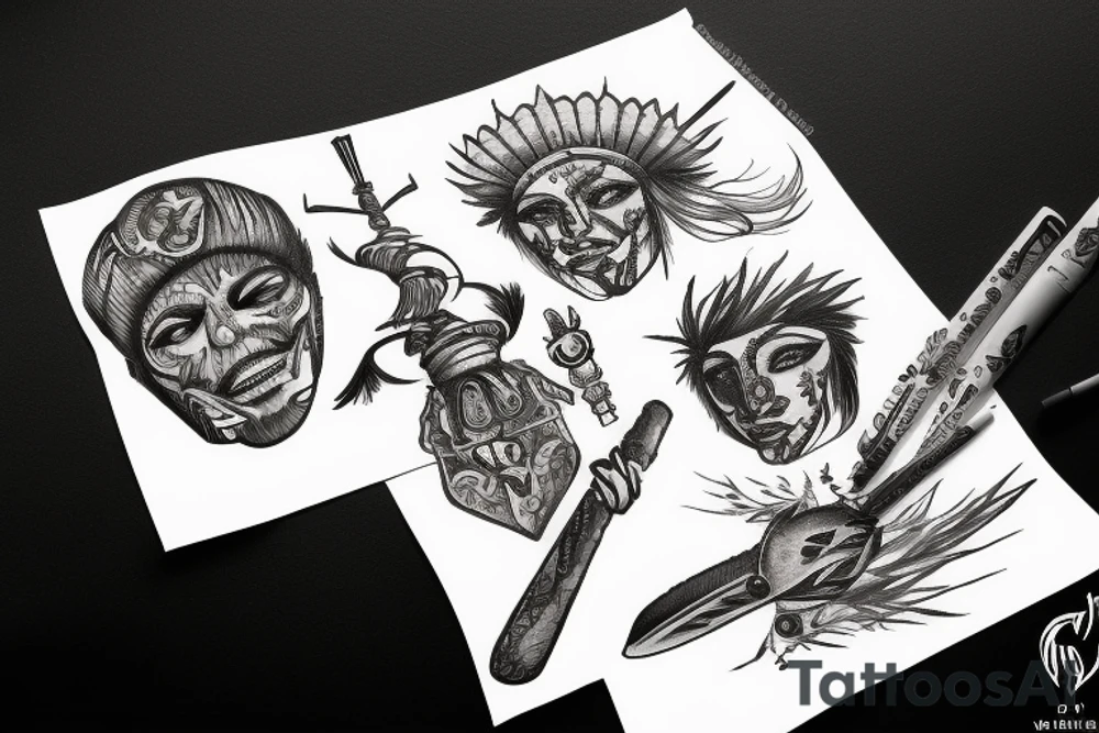 Gladiator tattoo idea