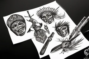 Gladiator tattoo idea