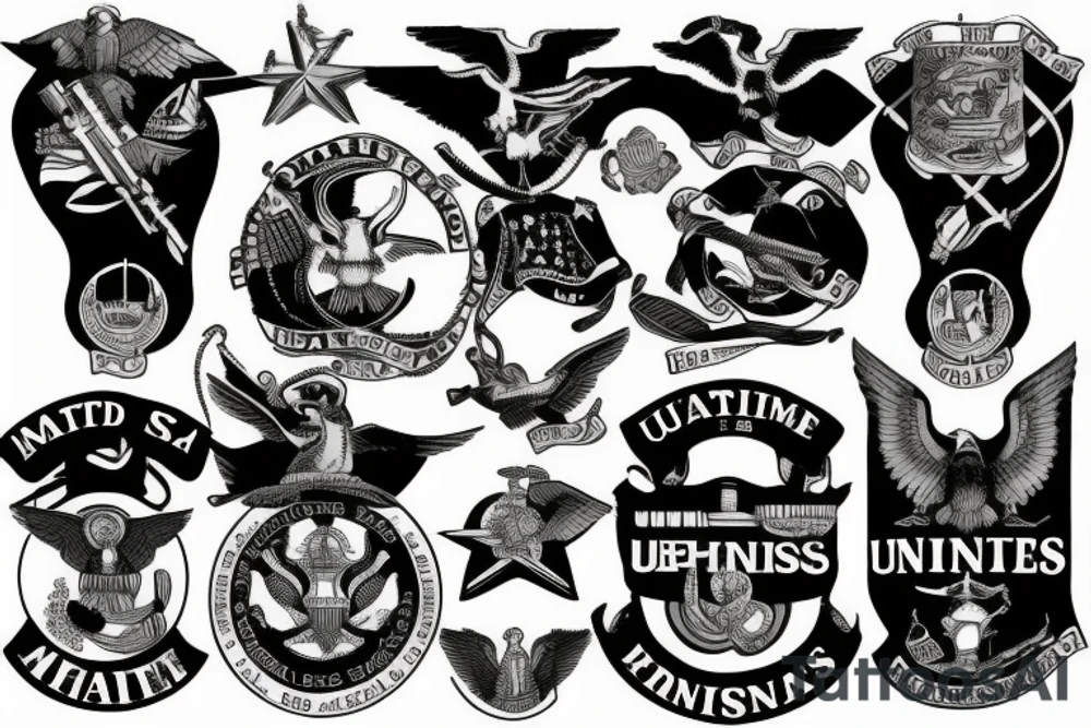 United States Marine Corps tattoo idea