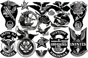 United States Marine Corps tattoo idea