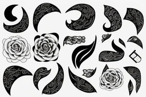 Yingyang tattoo idea