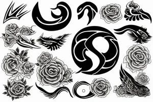 Yingyang tattoo idea