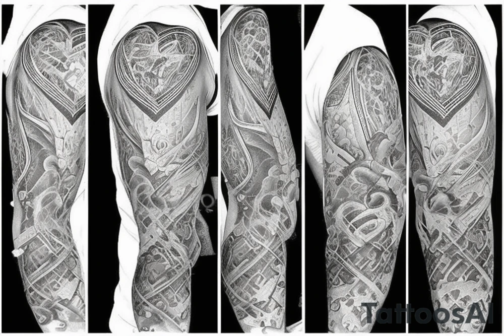 Broken ribcage with realistic heart sticking out tattoo idea Broken ribcage with realistic heart sticking out tattoo idea