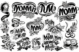 ship with “RIP Mom” tattoo idea