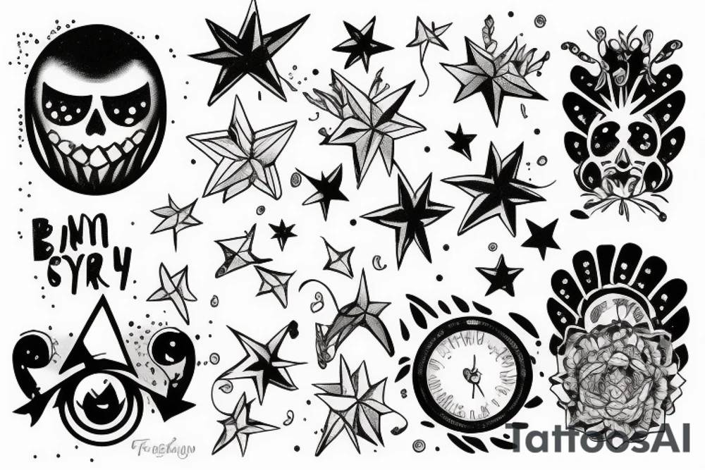 stardust tattoo idea