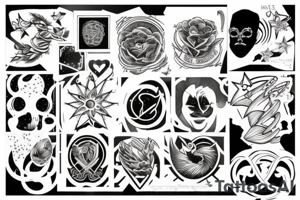 stardust chords tattoo idea