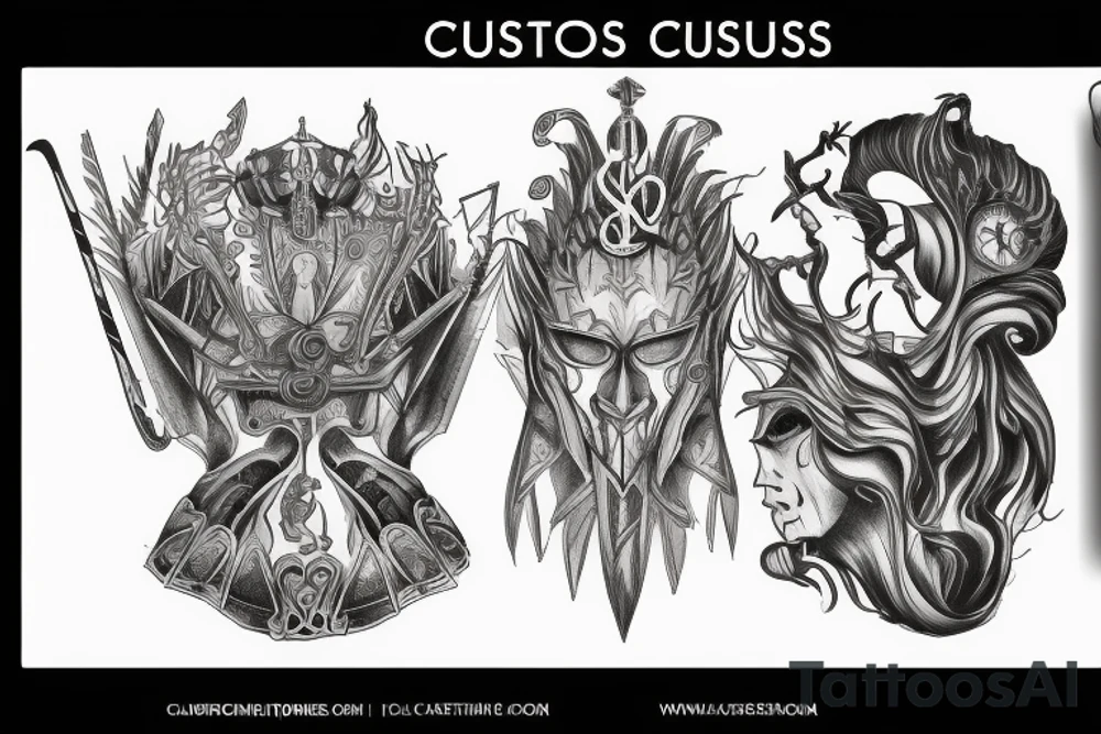 I, Custode II,III,IV,V tattoo idea