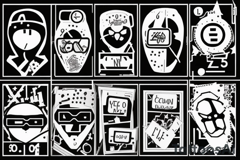 Hacker, father, binary, August 10th 2021 & December 7th 2019 tattoo idea Hacker, father, binary, August 10th 2021 & December 7th 2019 tattoo idea