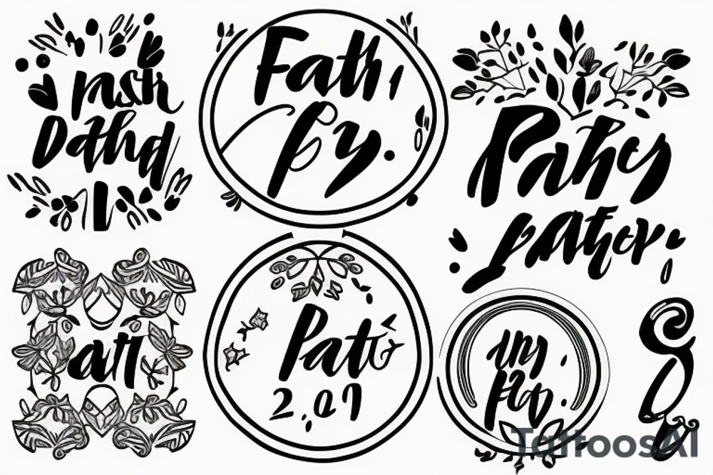Father, daughters, August 10th 2021 & December 7th 2019 tattoo idea Father, daughters, August 10th 2021 & December 7th 2019 tattoo idea