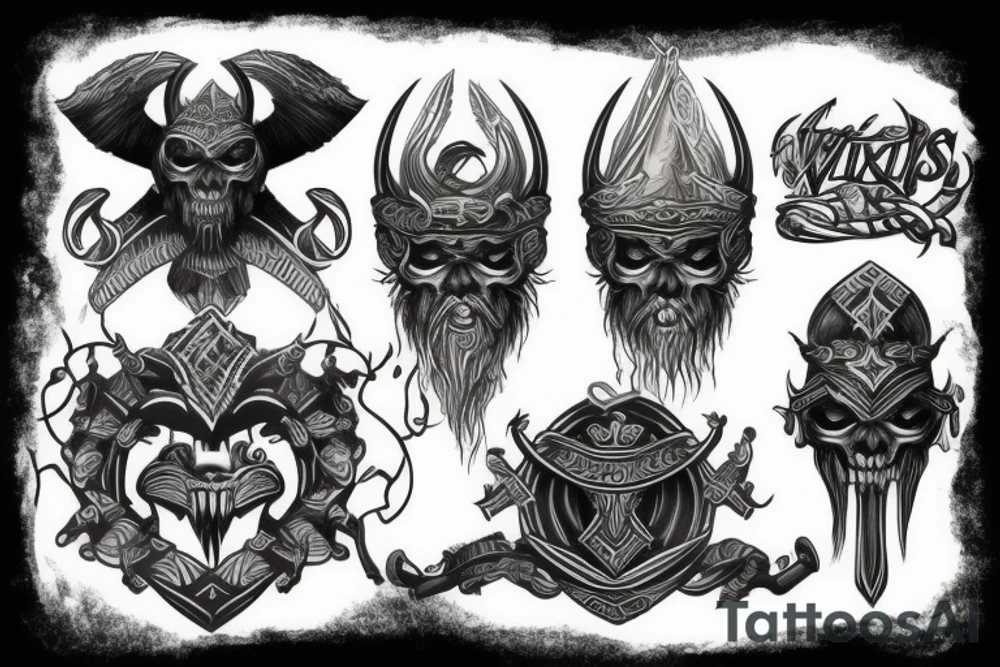 vikings tattoo idea