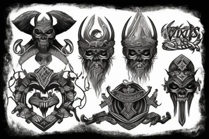 vikings tattoo idea