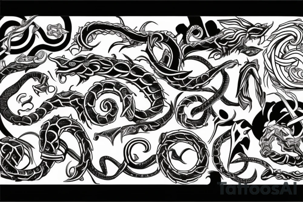 Ouroboros tattoo idea