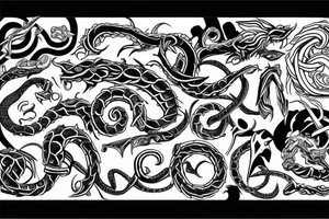 Ouroboros tattoo idea