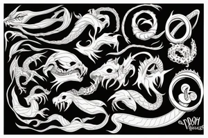 Ouroboros tattoo idea