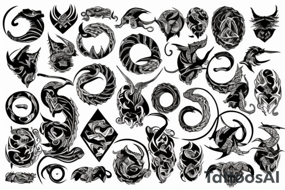 Ouroboros tattoo idea