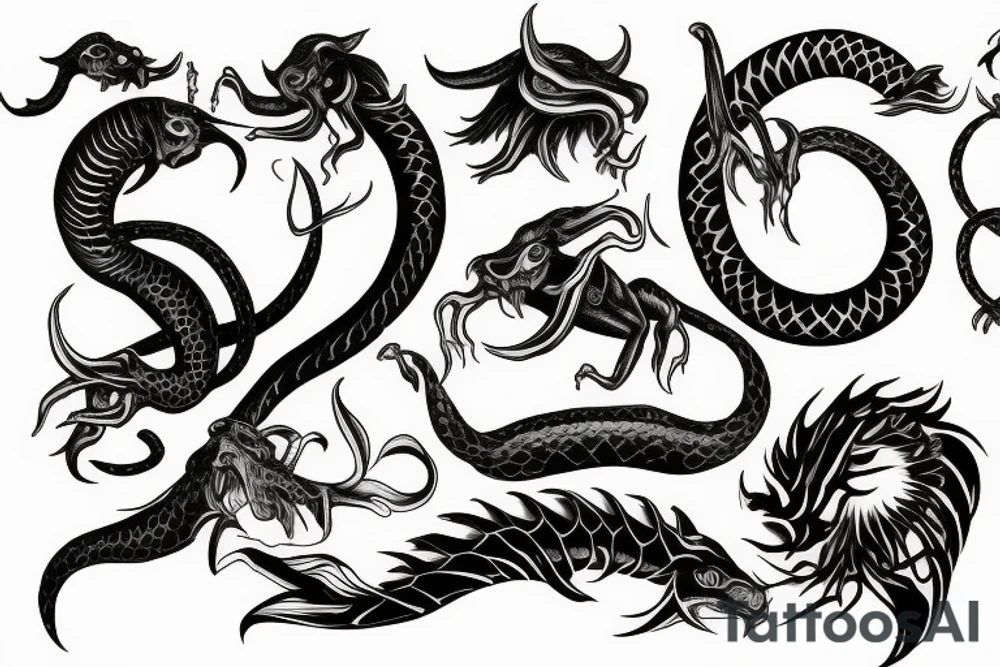 Ouroboros tattoo idea