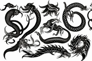 Ouroboros tattoo idea