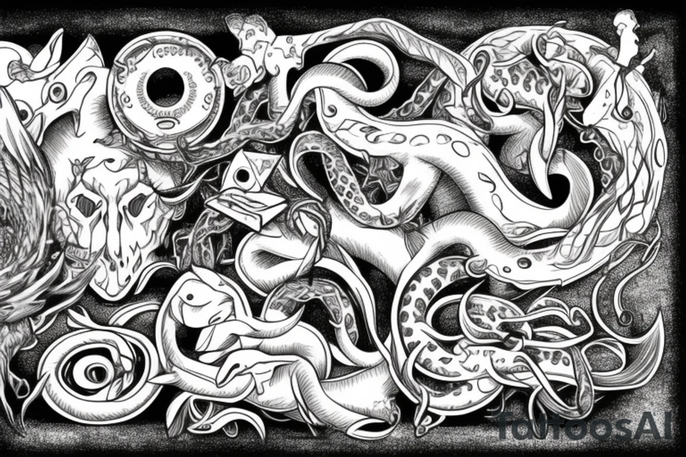 Ouroboros tattoo idea
