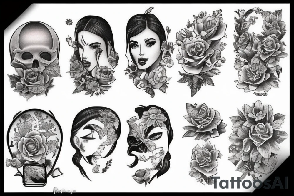 Mom and dad tattoo idea