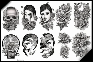 Mom and dad tattoo idea