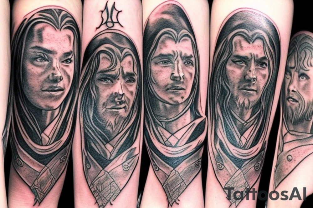 Lord of the rings tattoo idea