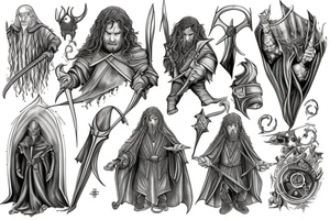 Lord of the rings tattoo idea