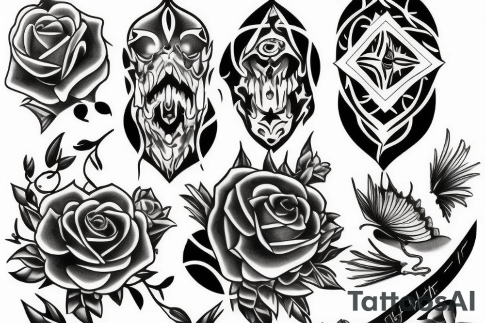 One of eight tattoo idea