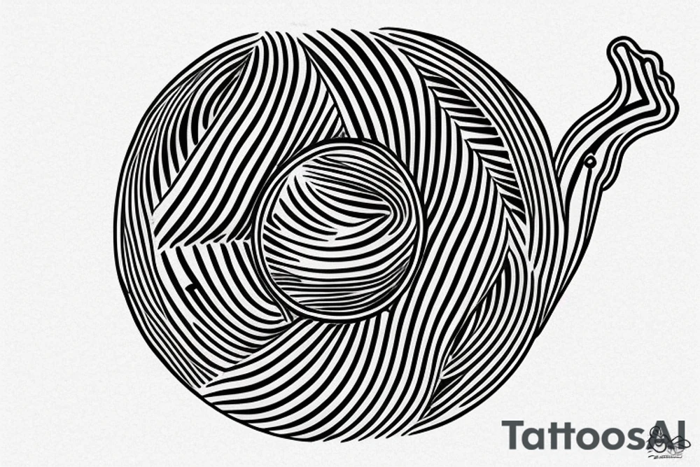 Hour glass in Japanese waves tattoo idea