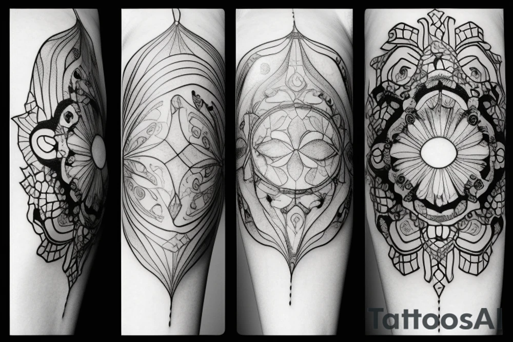 Horglass tattoo idea