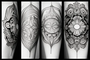 Horglass tattoo idea