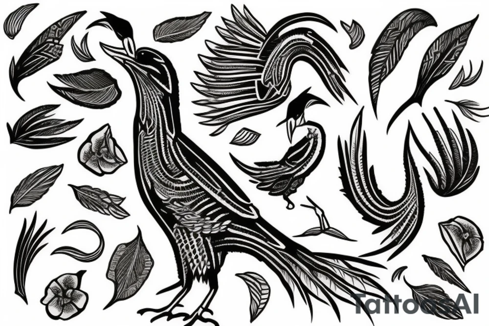 magpie tattoo idea