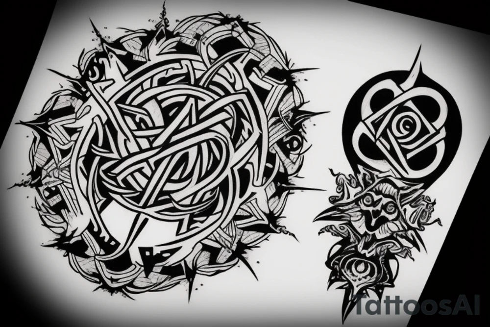 Sigil for manifestation tattoo idea