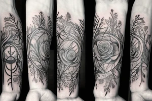 Forest tattoo idea