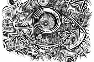 trippy trippy eyeball tattoo idea