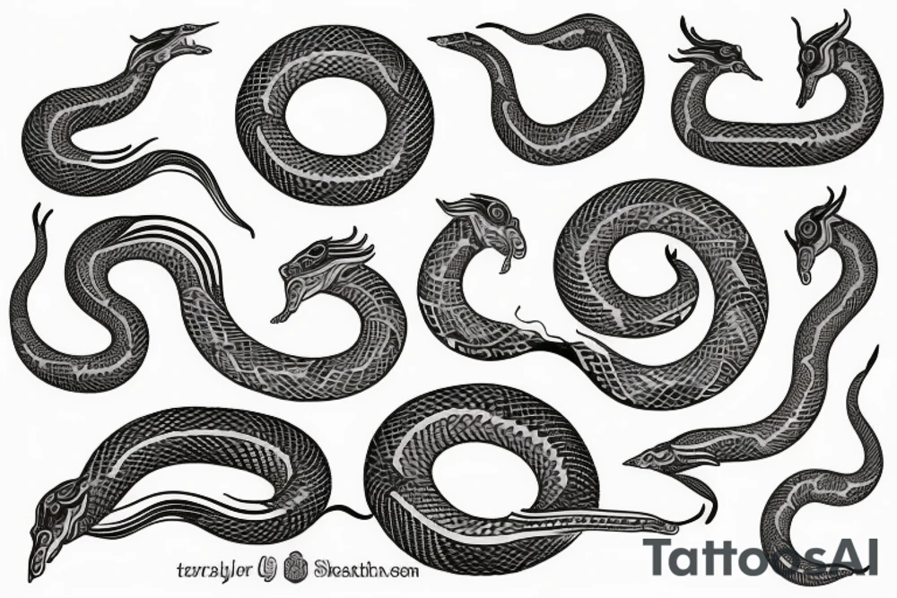 kundalini serpent tattoo idea