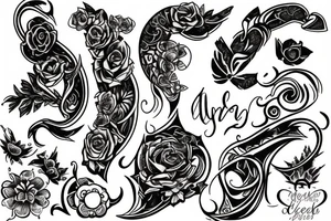 A2S written tattoo idea