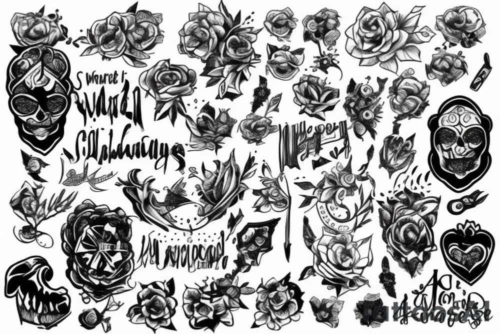 A2S written tattoo idea