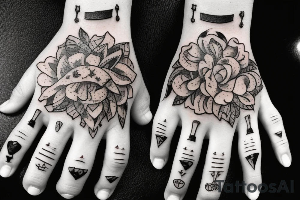 Middle Finger tattoo idea