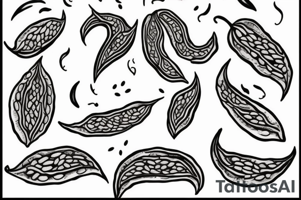 A spicy bean tattoo idea
