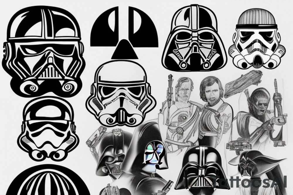 Star wars tattoo idea