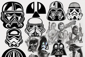 Star wars tattoo idea