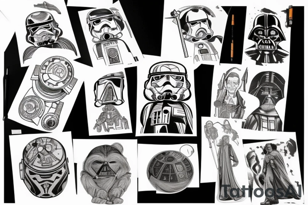 Star wars tattoo idea