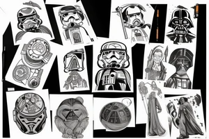 Star wars tattoo idea